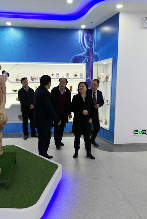 The Director of Healthcare Commission Visit Human Science Museum